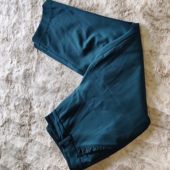 Talbots Dark Green Women's Trouser Pants Size 6P. - Picture 3 of 13